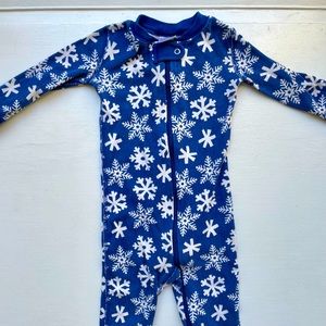 Hanna Andersson Winter Snowflakes Sleeper